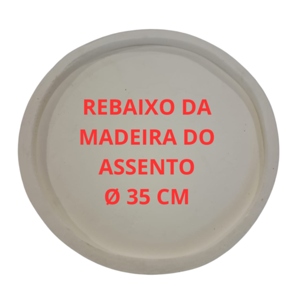 Espuma Injetada P/ Cadeira Mocho Conjunto Assento e Encosto - Image 5